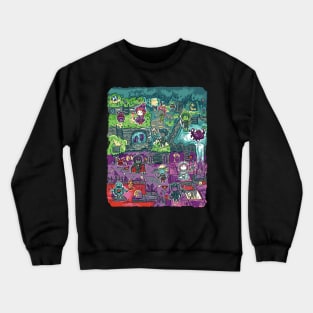 Video game level detailed RPG Crewneck Sweatshirt